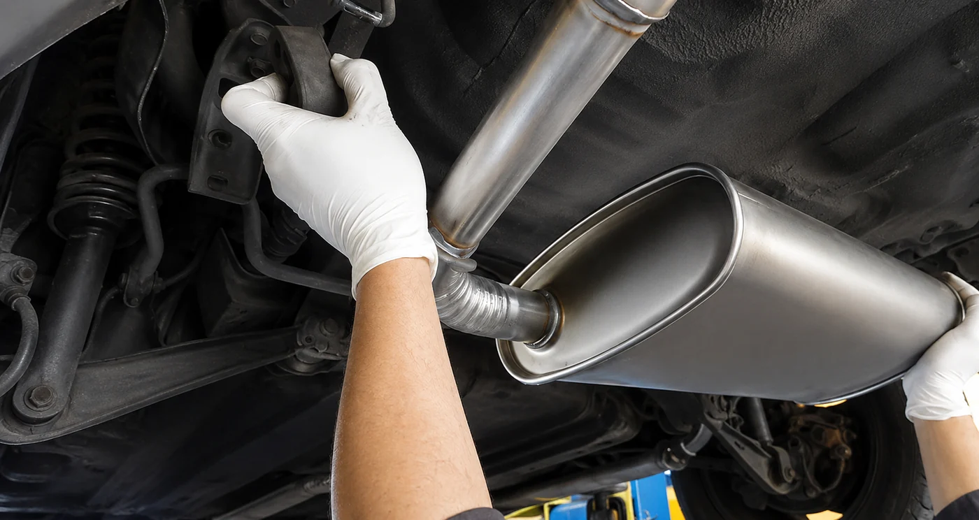 DPF and exhaust system inspection