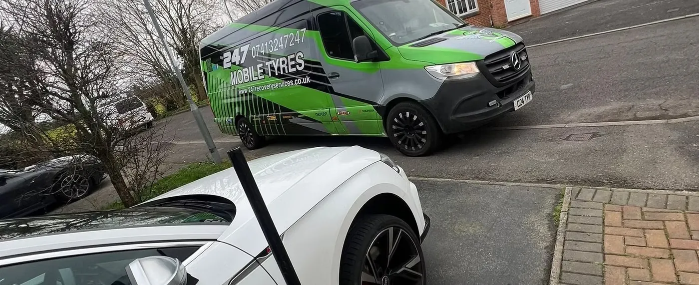 247 mobile tyre van