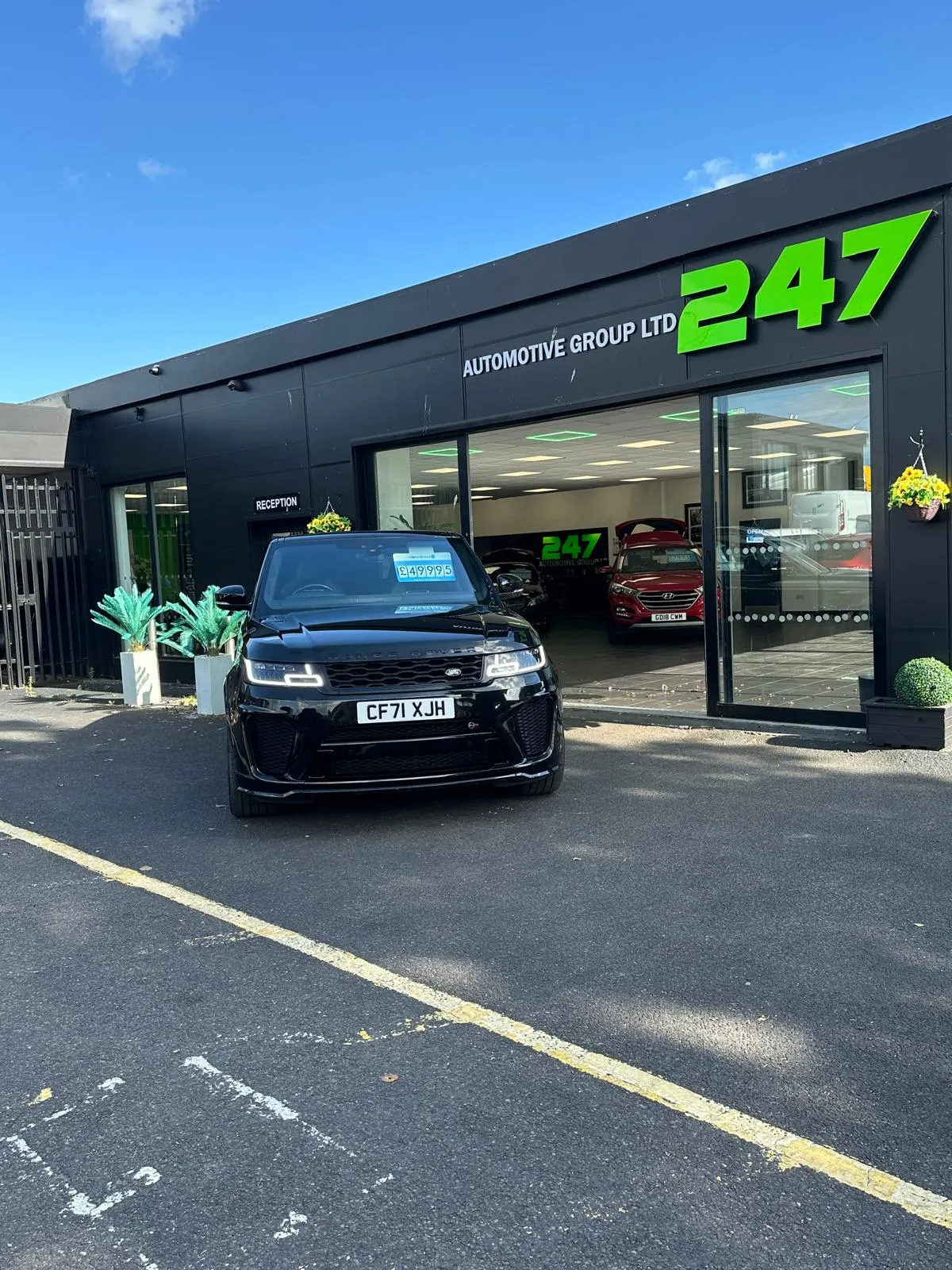 LAND ROVER RANGE ROVER SPORT SVR S/C AUTO