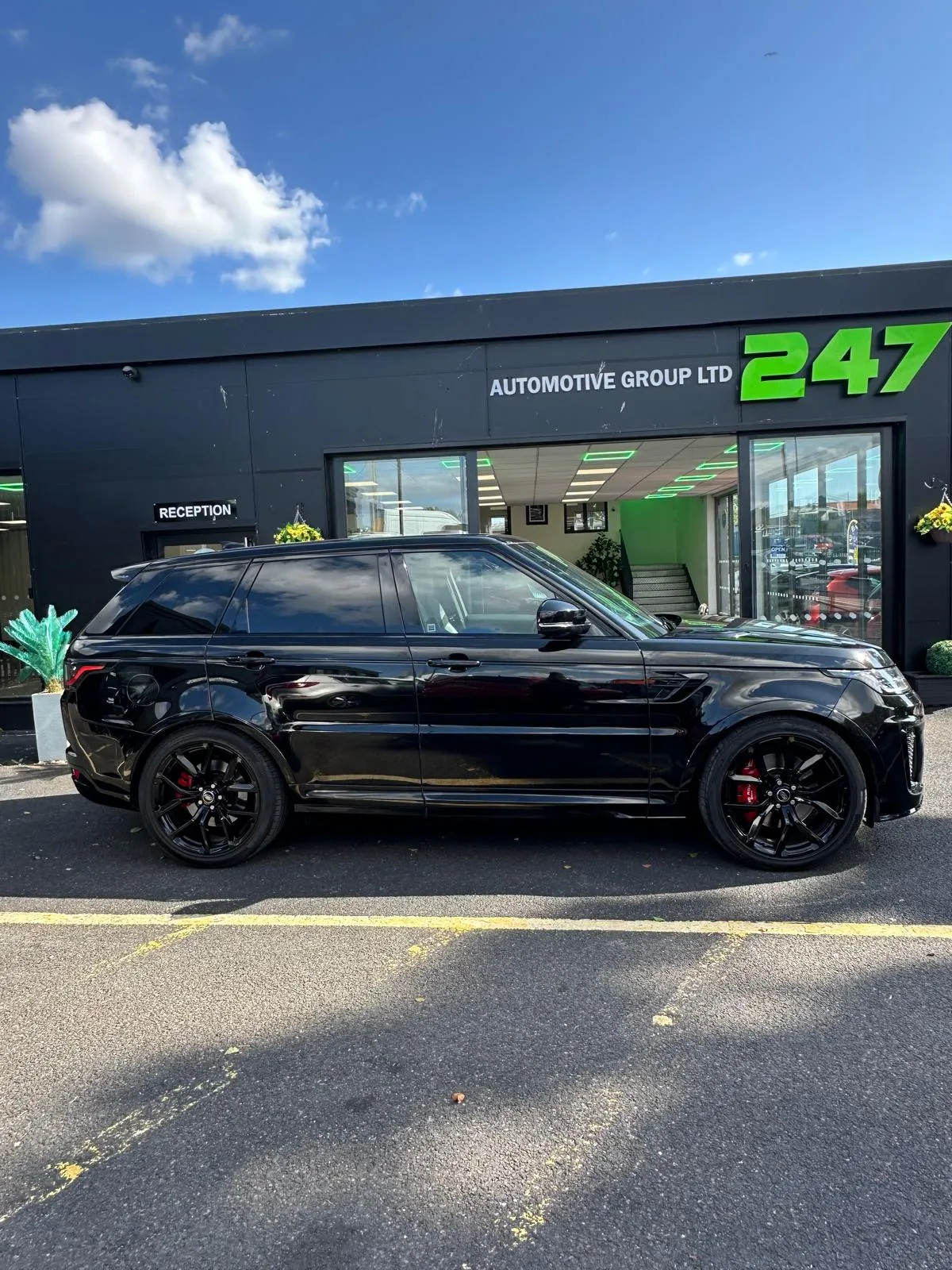LAND ROVER RANGE ROVER SPORT SVR S/C AUTO photo 3